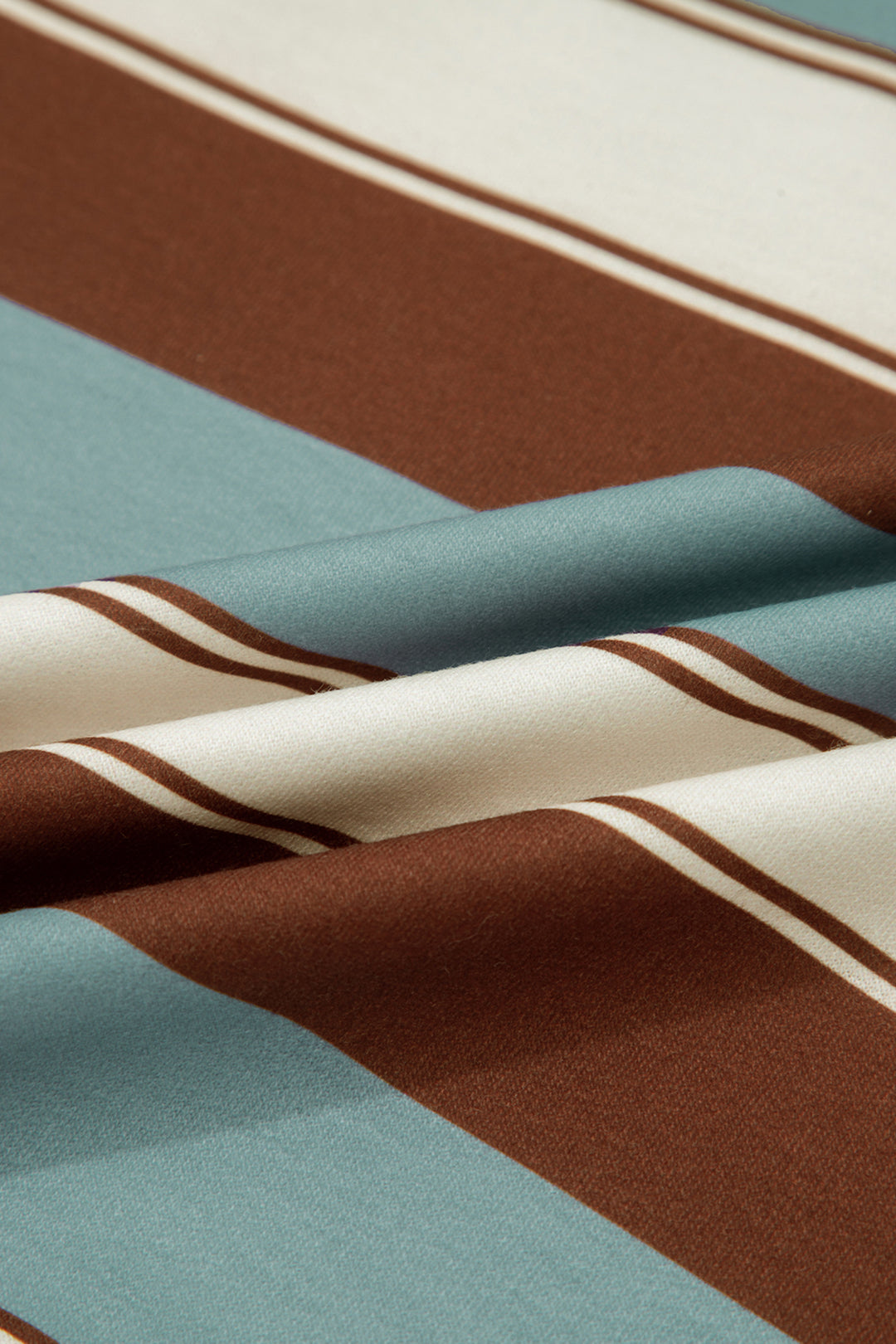 White Stripe Button Polo Collar Tee Drawstring Elastic Waist Patchwork 2pcs Short Set