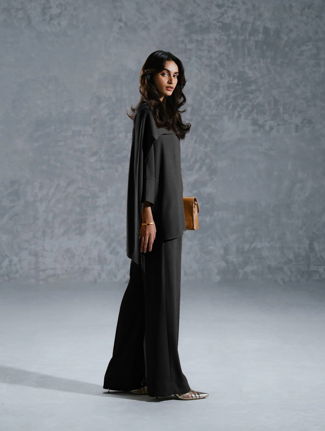 Black Modest Premium Co-Ord Set | Sophisticated &amp; Comfortable Style