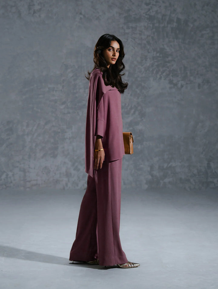 Rose Gold Modest Premium Co-Ord Set | Sophisticated &amp; Comfortable Style