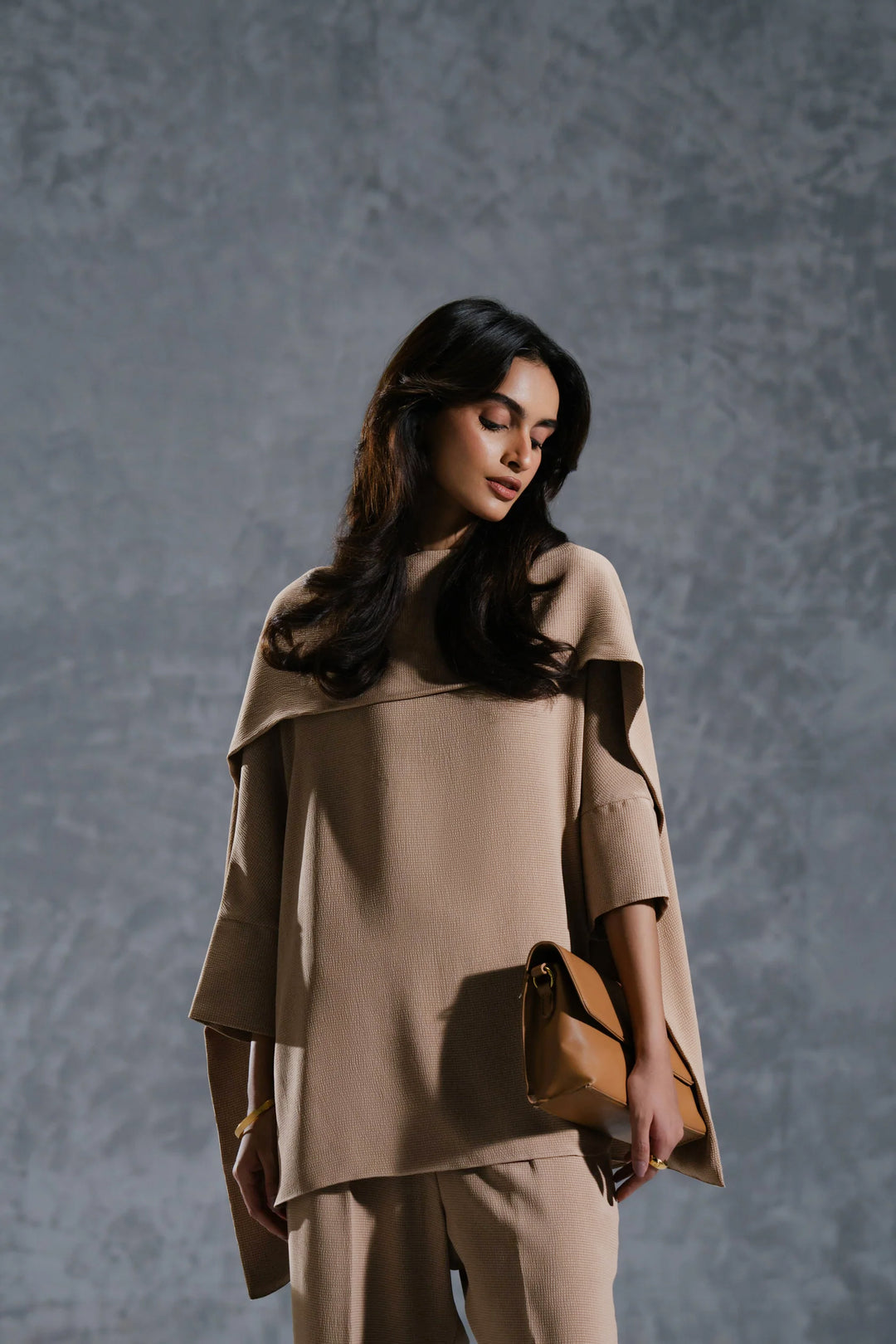 Beige Modest Premium Co-Ord Set | Sophisticated &amp; Comfortable Style