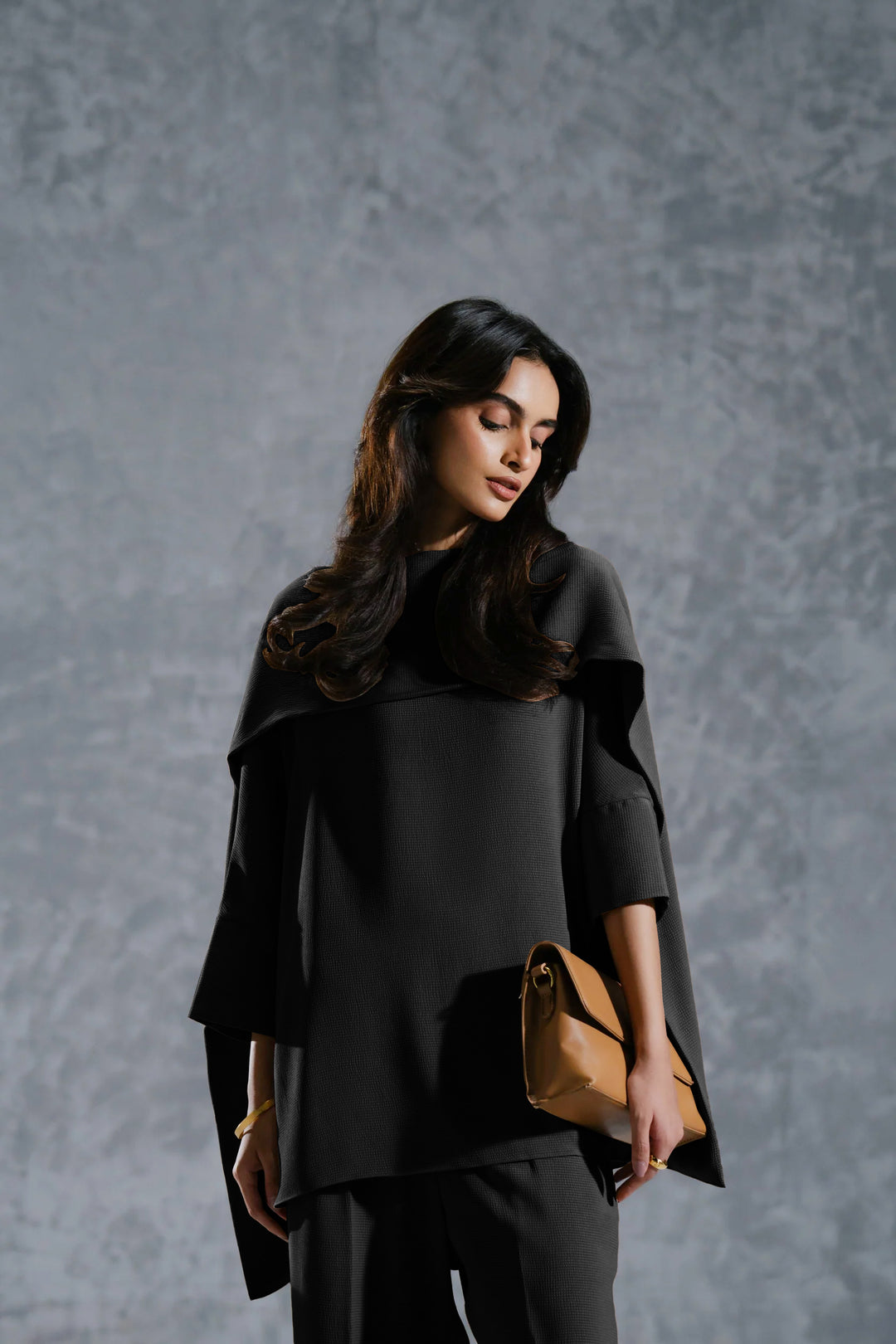 Black Modest Premium Co-Ord Set | Sophisticated &amp; Comfortable Style