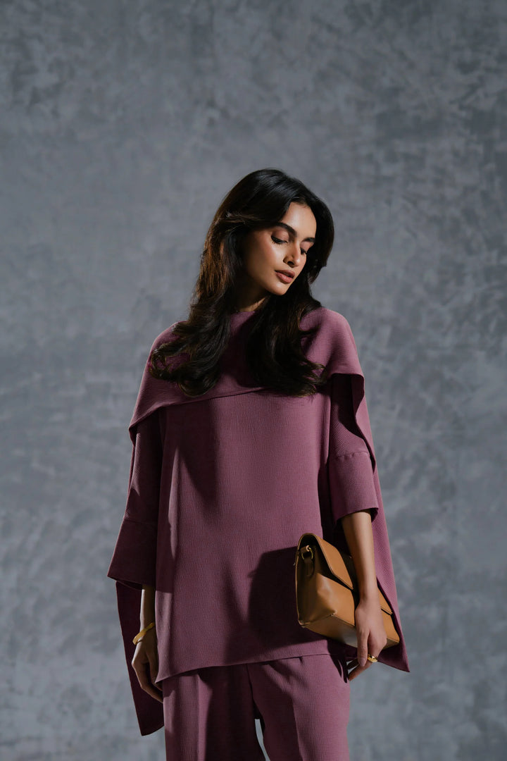Rose Gold Modest Premium Co-Ord Set | Sophisticated &amp; Comfortable Style