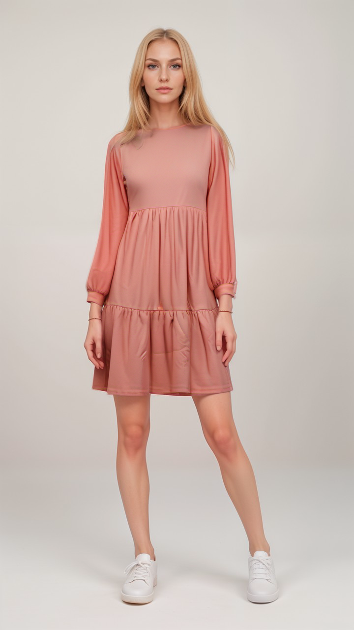 Full Sleeve T-shirt Dress | Women