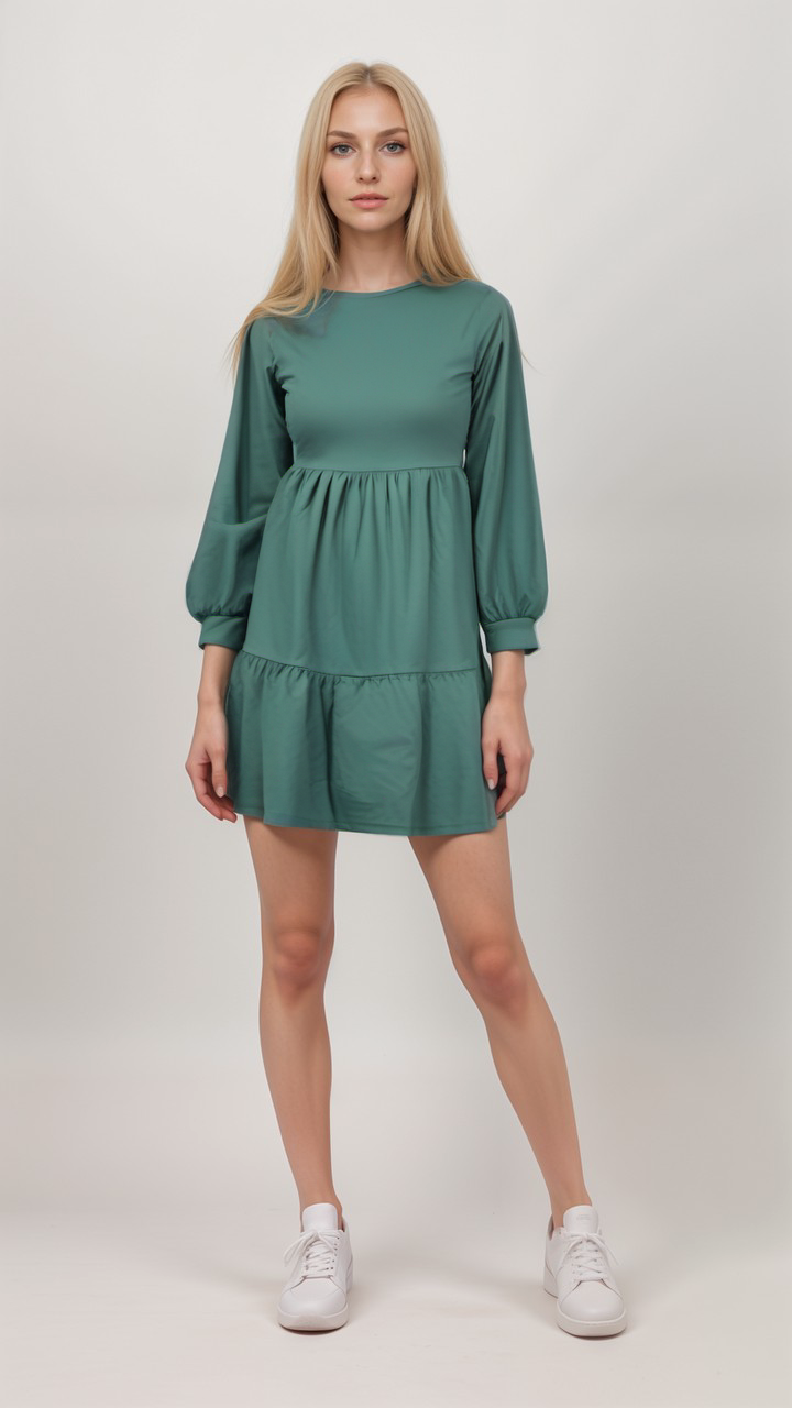 Full Sleeve T-shirt Dress | Women