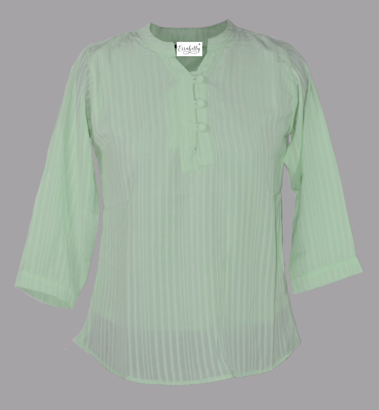 Formal Style Vertical Strips Top - Errabelly