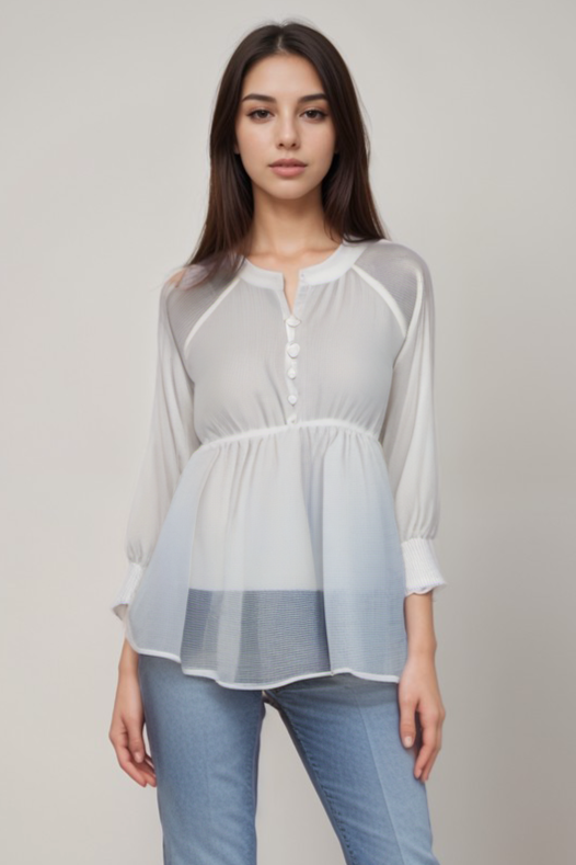 Versatile Button up Top for Daily wear