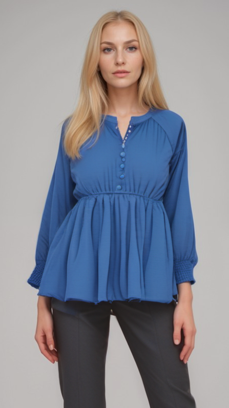 Versatile Button up Top for Daily wear