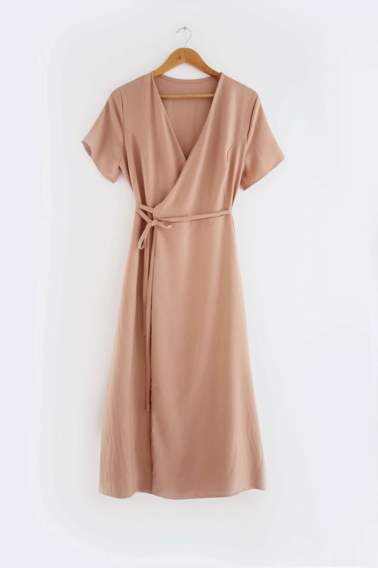 Buy Mirella Wrap Satin Midi Dress - Forever New