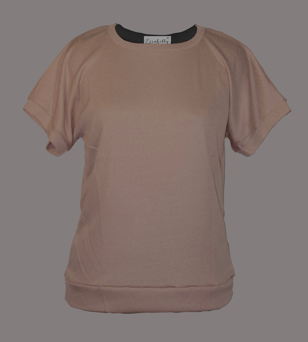 Solid Causal T-shirt designed for Women - Errabelly